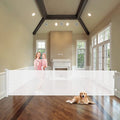 122'' Extra Wide White Baby Gate W6358