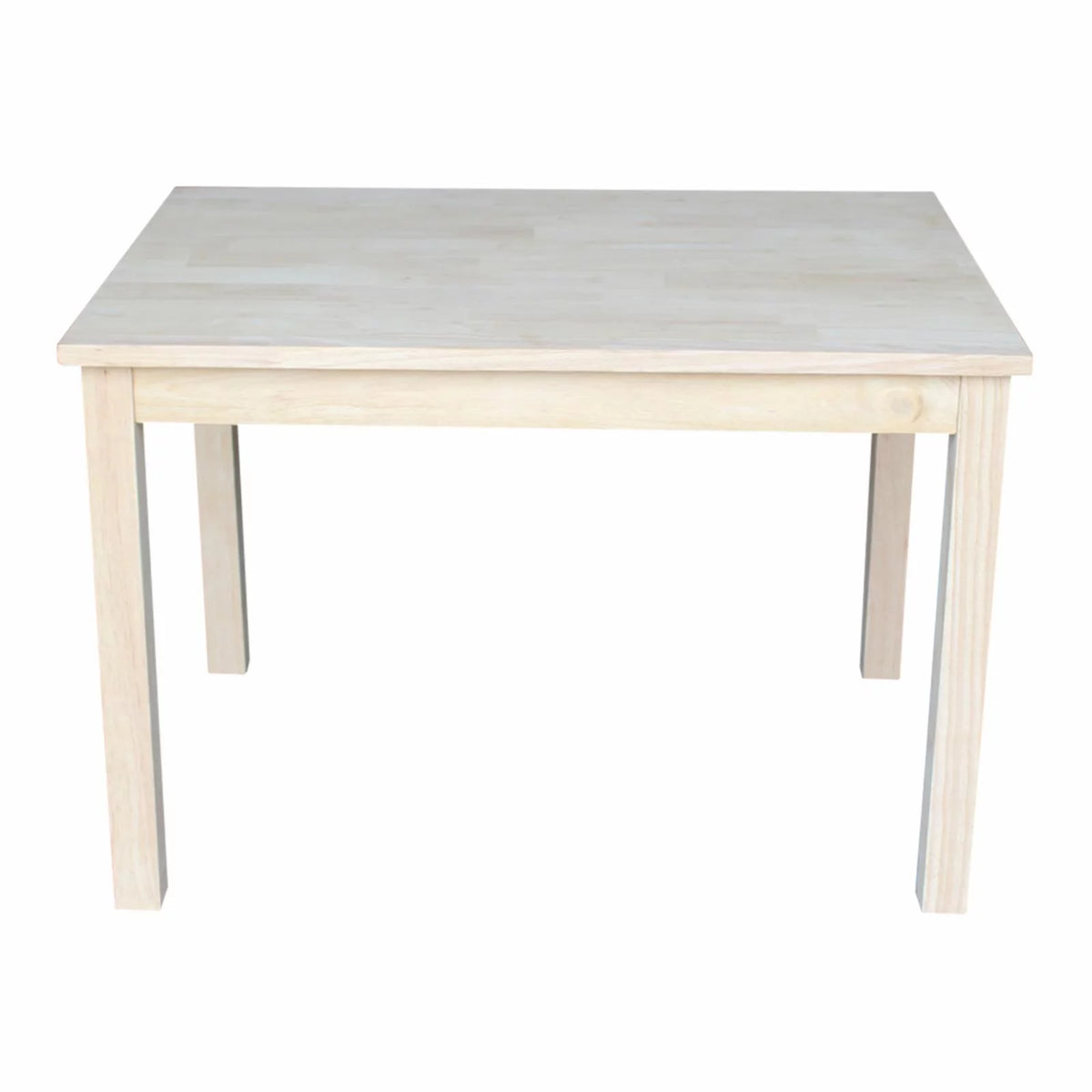 Unfinished Solid Wood Children's Table Z847