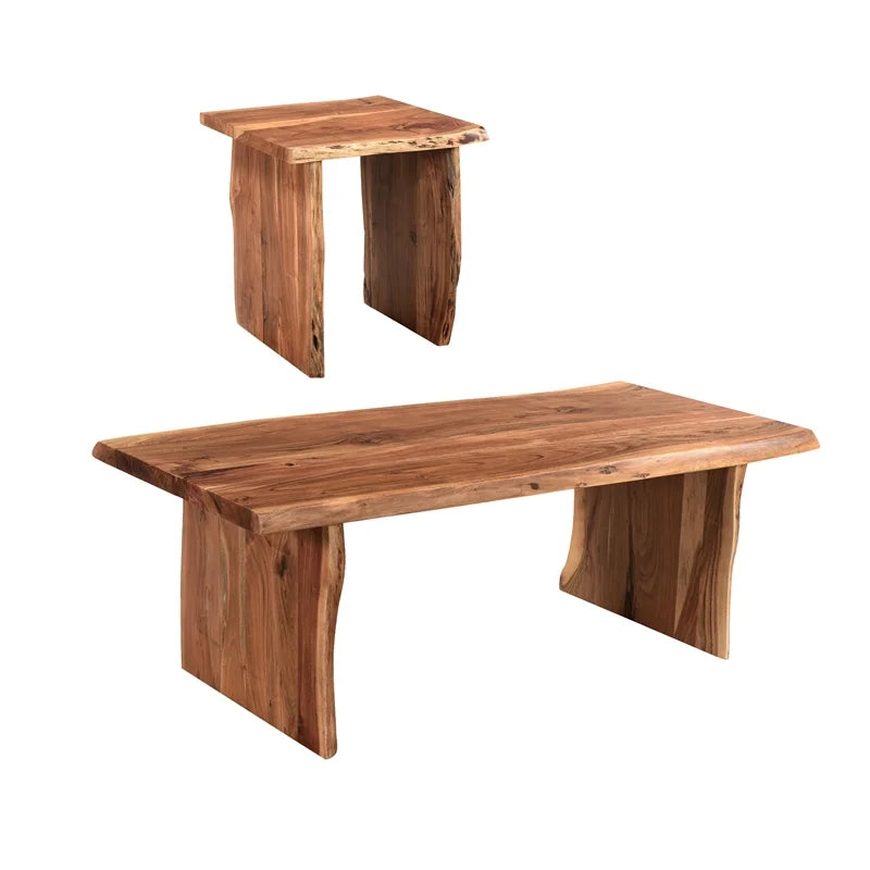 Solid Wood Living Room Table Set S599776