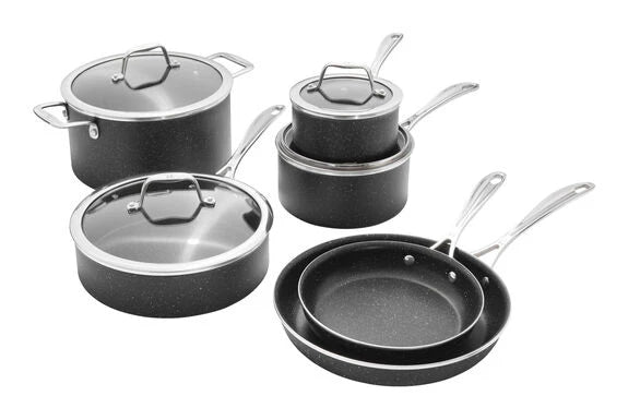10pc Aluminum Nonstick Cookware Set I4222