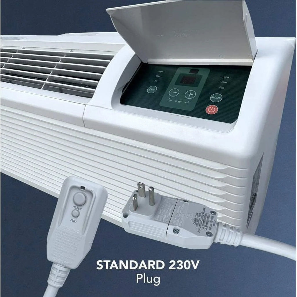 9000 BTU 230V PTAC Air Conditioner Heat Pump E467091