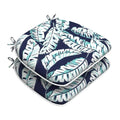 Set of 4 Water Repellent Outdoor Chair Cushions 17"x 16" P277010