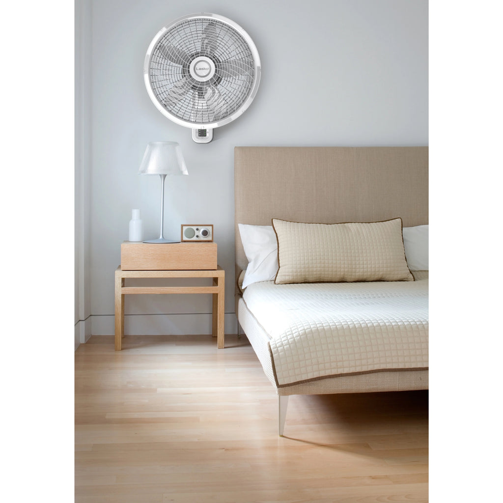 18" Oscillating Wall-Mount Fan with Remote Control T235096