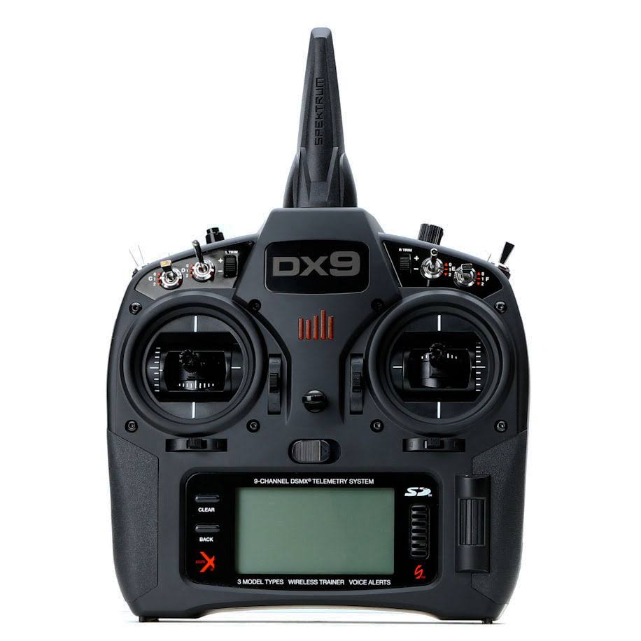 Black 9-Channel DSMX Transmitter S819