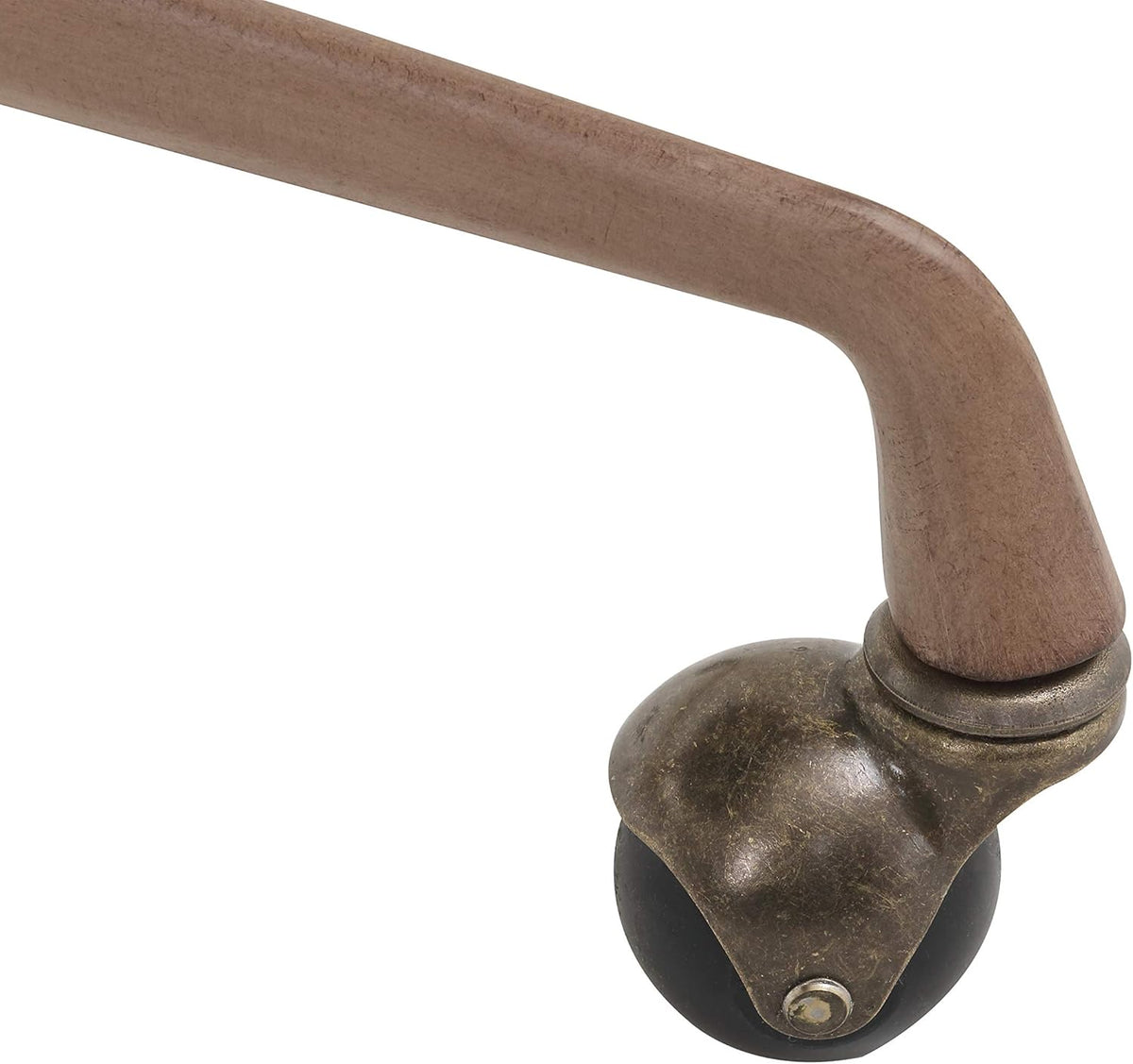 Velvet Height-Adjustable Office Chair with Caster Wheels H45118