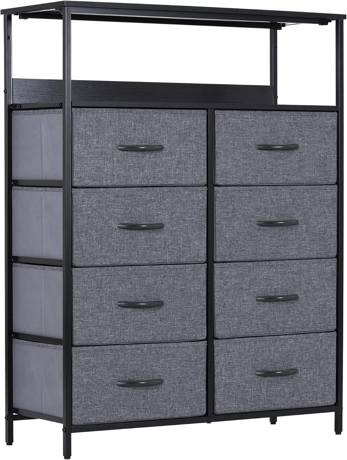 8 Drawer Dresser with Shelves K895