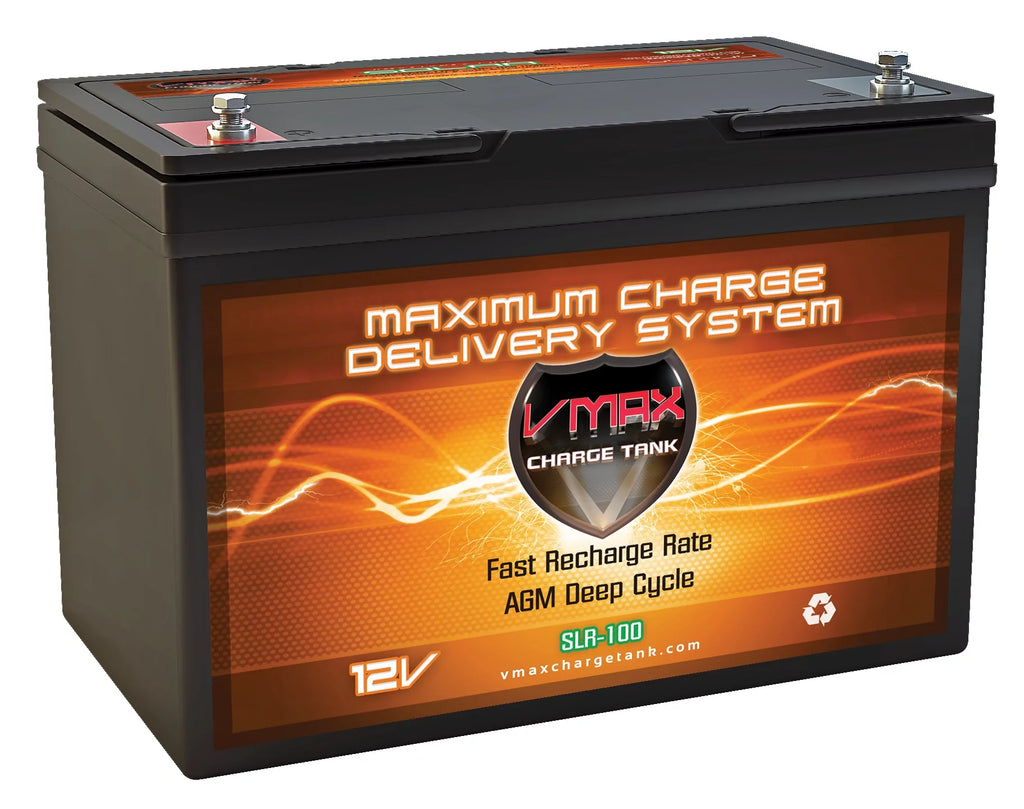 12V 100Ah AGM Deep Cycle Battery W954