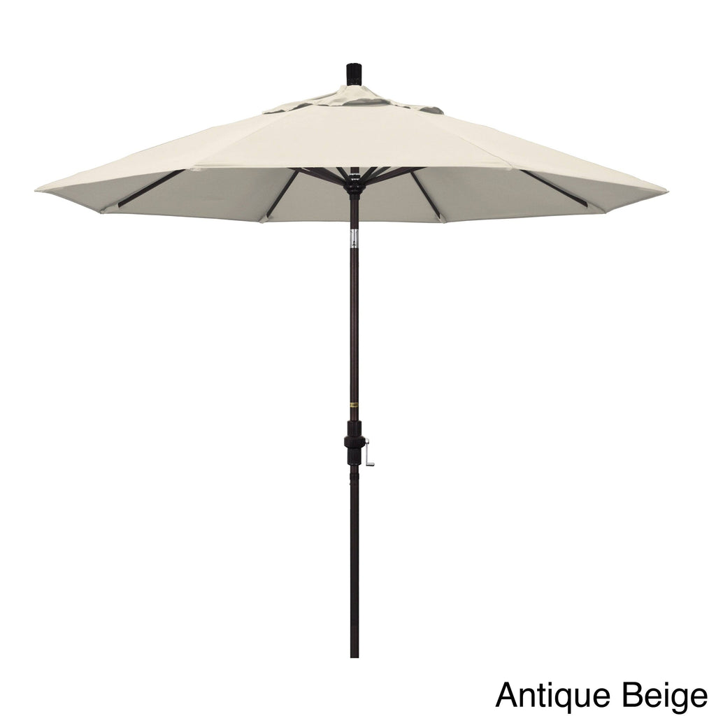 9' Aluminum Market Umbrella Collar Tilt O887