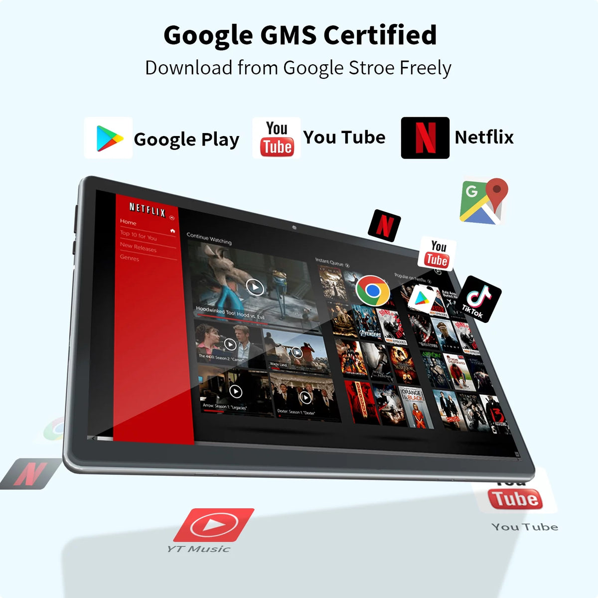 10 inch Android Tablet 4GB RAM 64GB ROM Z95707
