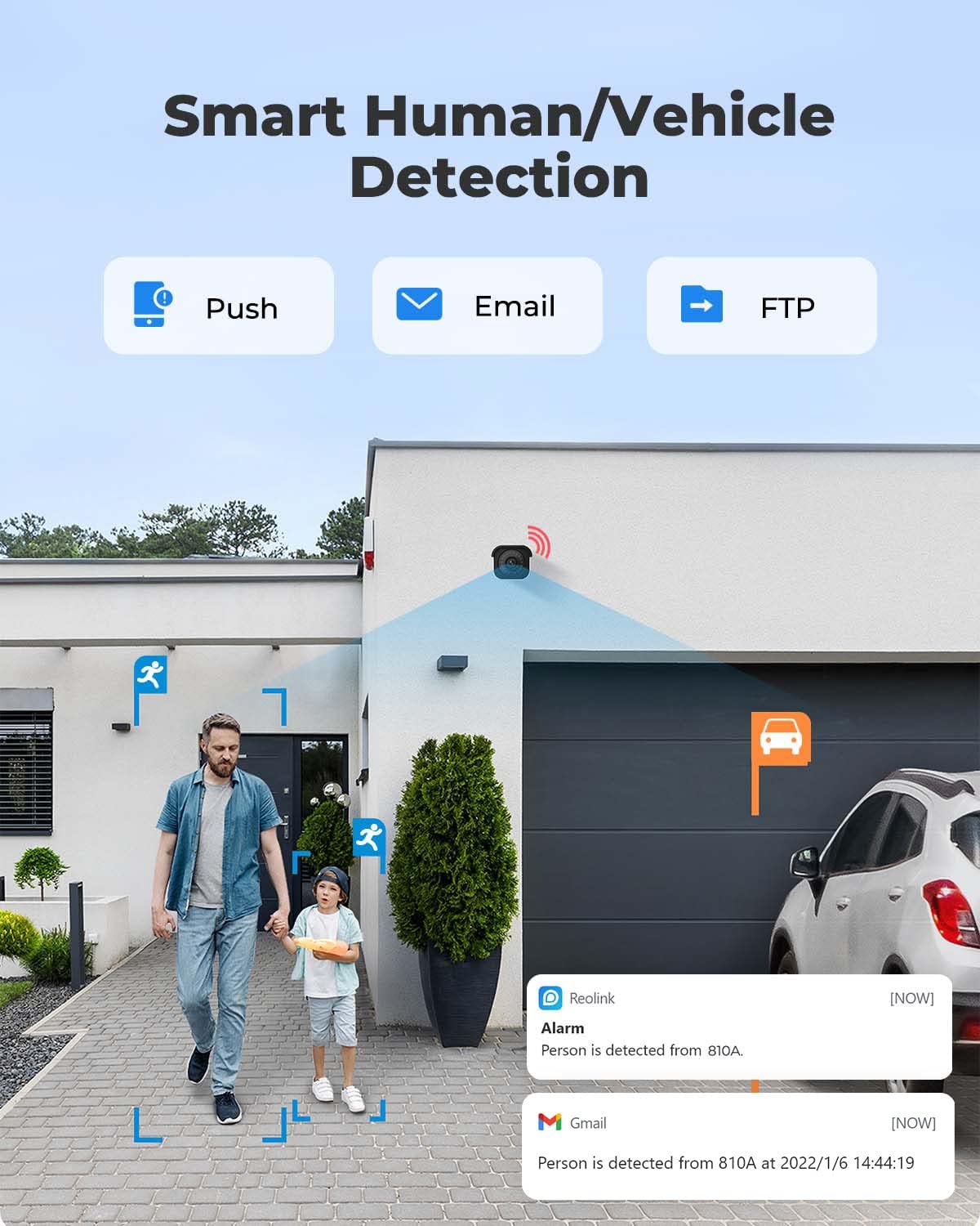 4K Outdoor PoE Security Camera (Pack of 2) S3066