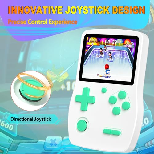 Blue Handheld Games with 3.0" IPS Screen and Rechargeable Battery L2462