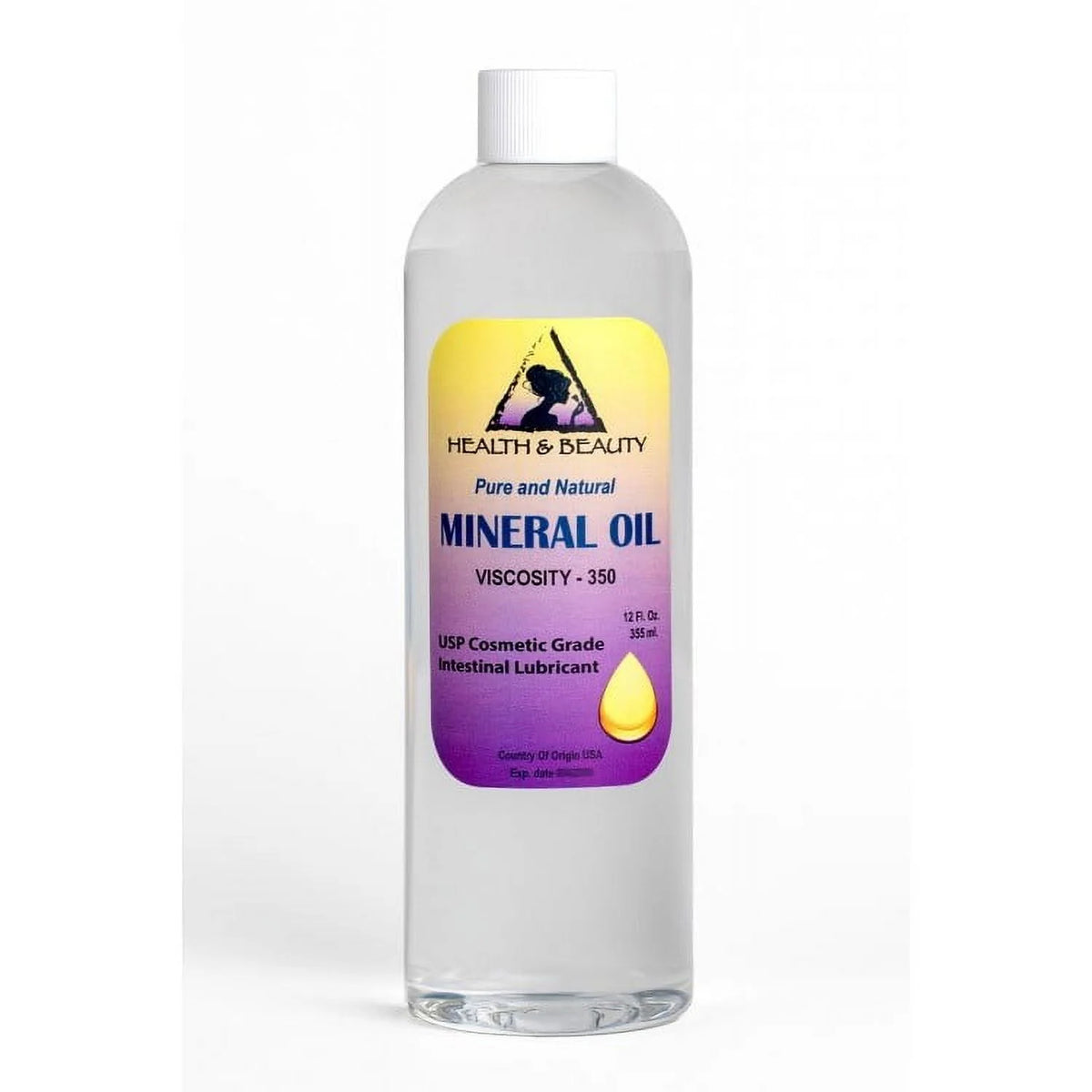 Mineral Oil 350 Viscosity NF USP Grade 36 oz J77563