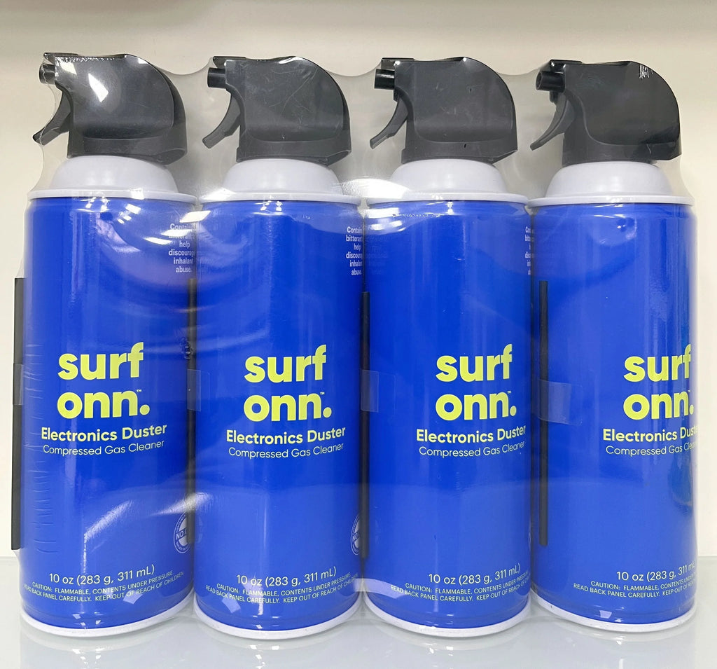 Compressed Gas Cleaner, 10 oz, 4-Pack S47607