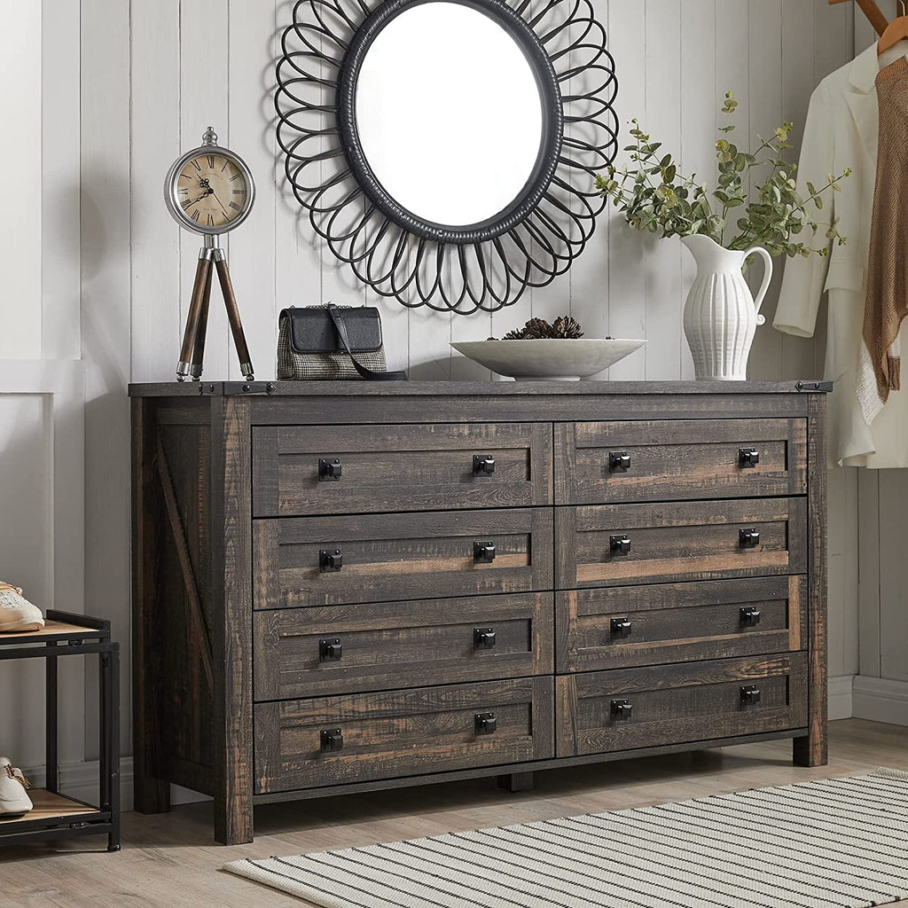 8 Drawer Wood Dresser U935892