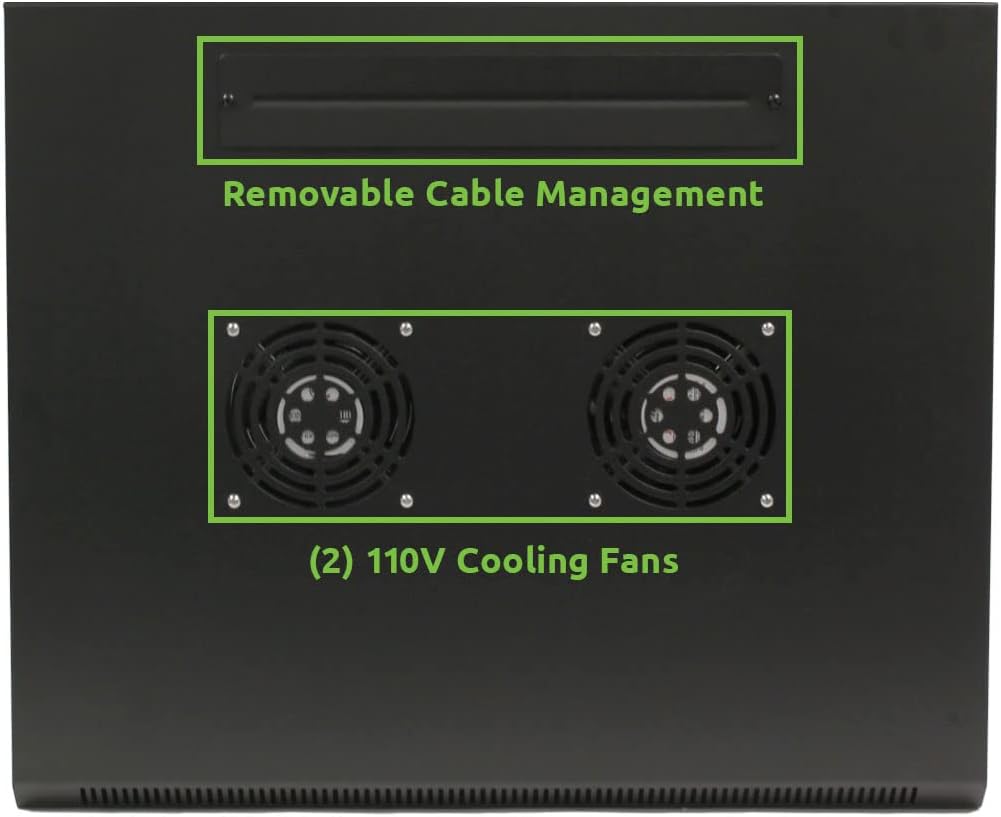 15U Wall Mount Network Server Cabinet Rack O33876