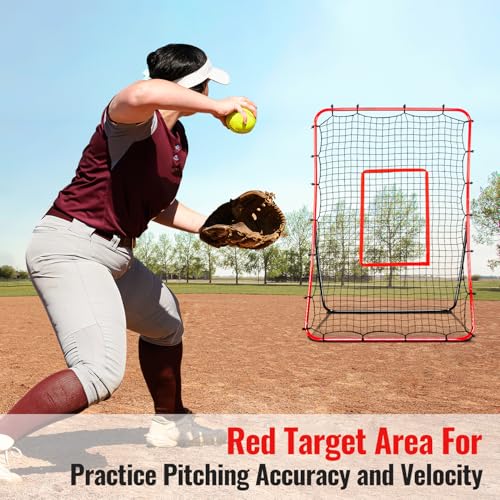 Angle Adjustable Baseball Rebounder Net E386
