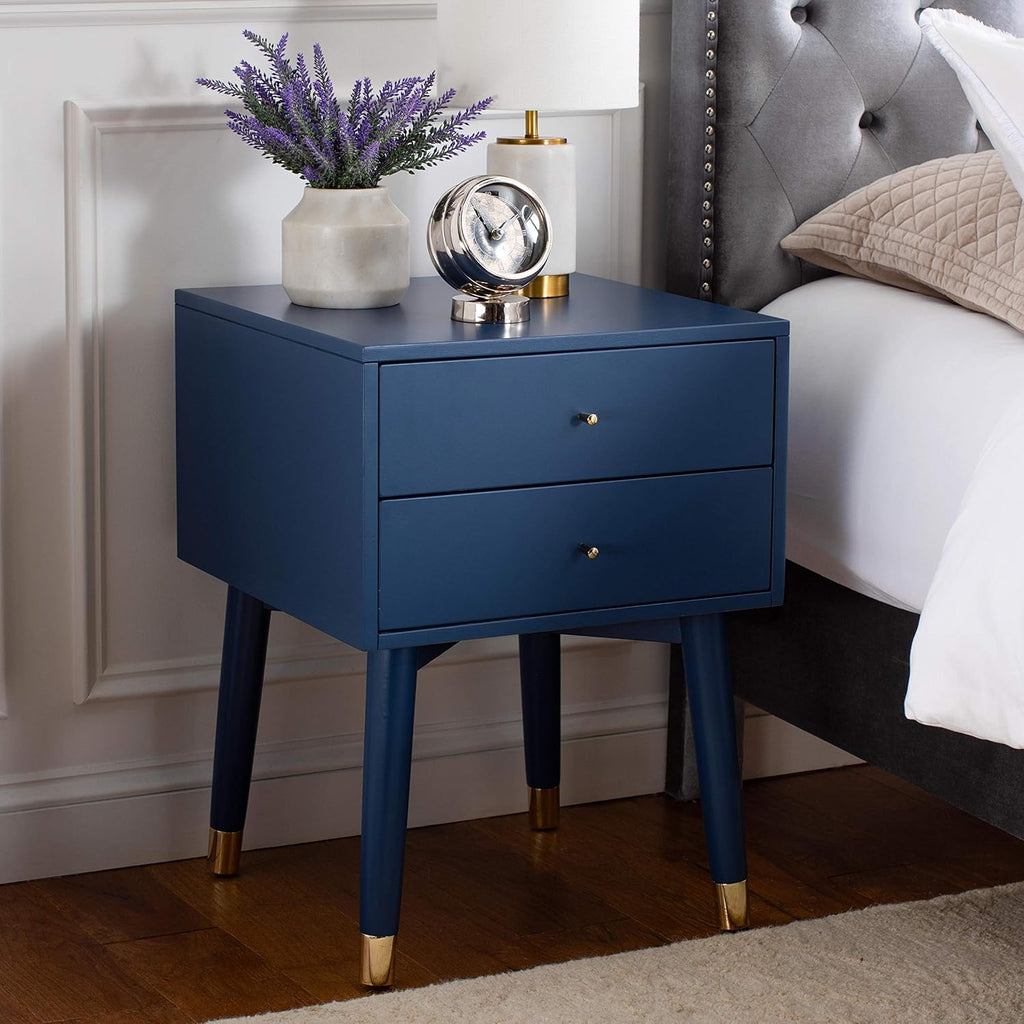 Navy Blue Nightstand O3785