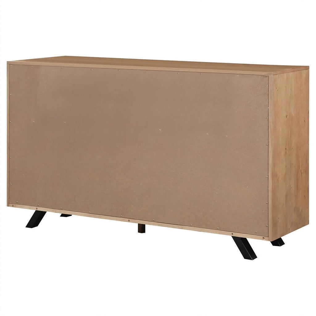 7 Drawer Wood Rectangular Dresser I5468