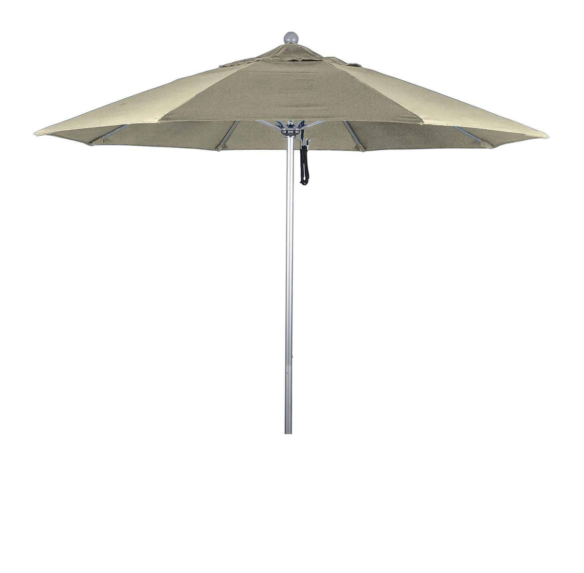 9' Fiberglass Market Umbrella Pulley Open Bronze O58453