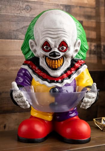 Multicolor Clown Candy Bowl Holder Decoration M224957