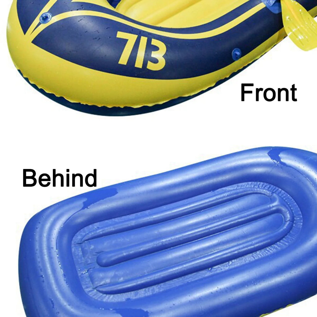 Double Kayak Inflatable Raft with Foot Pump Paddle Repair Kit D56300