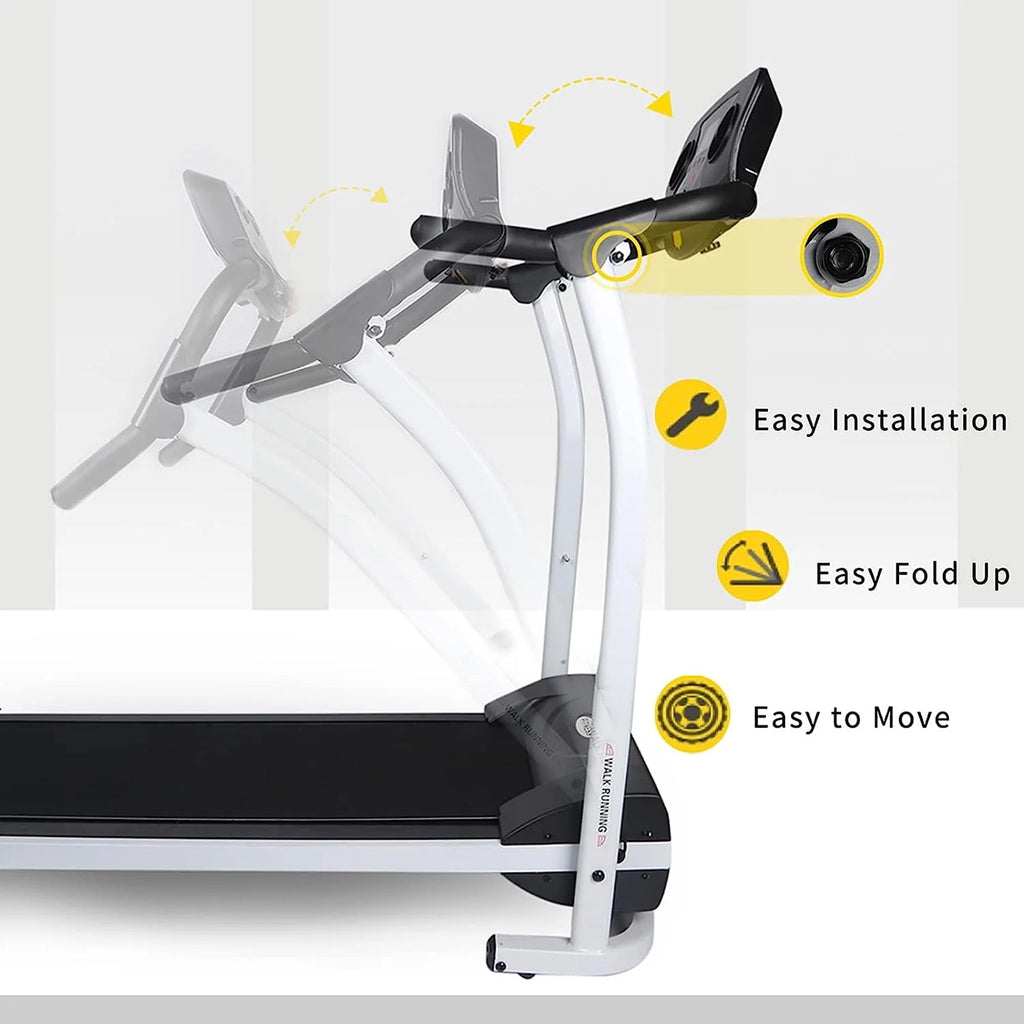 Folding Treadmill with 265 LB Capacity Y6408
