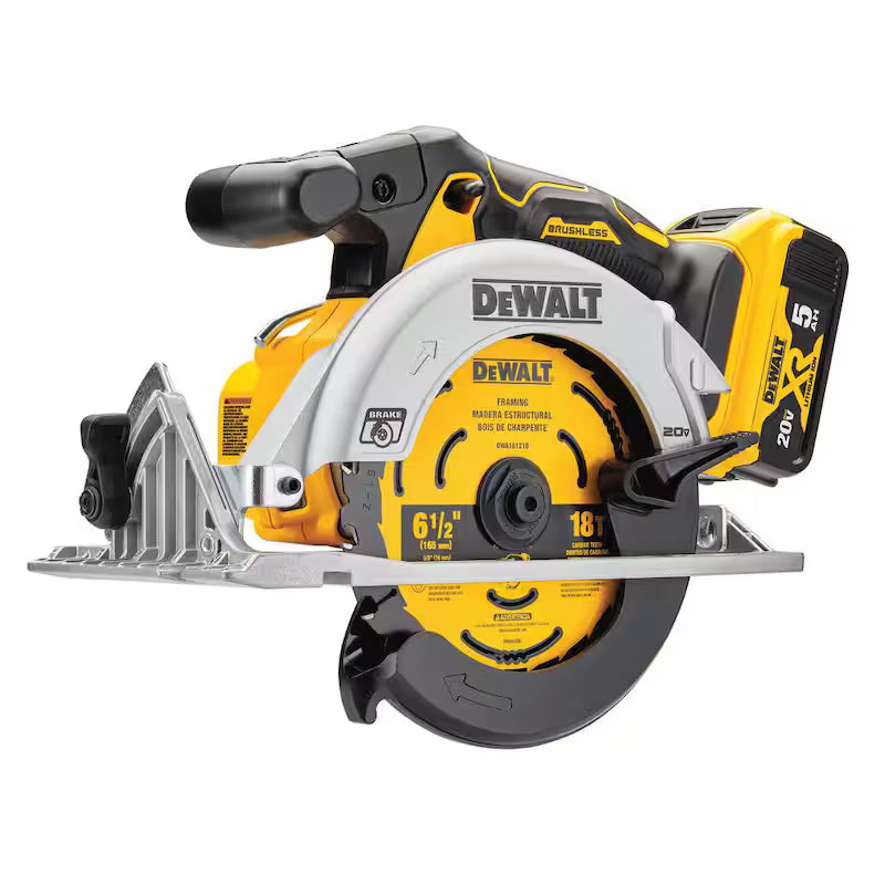 20V MAX Lithium-Ion Cordless 6-1/2 in. Circular Saw F38022
