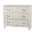 Cream Wood 3 Drawers Chest K766056