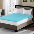 Blue California King Gel Memory Foam Topper F13611
