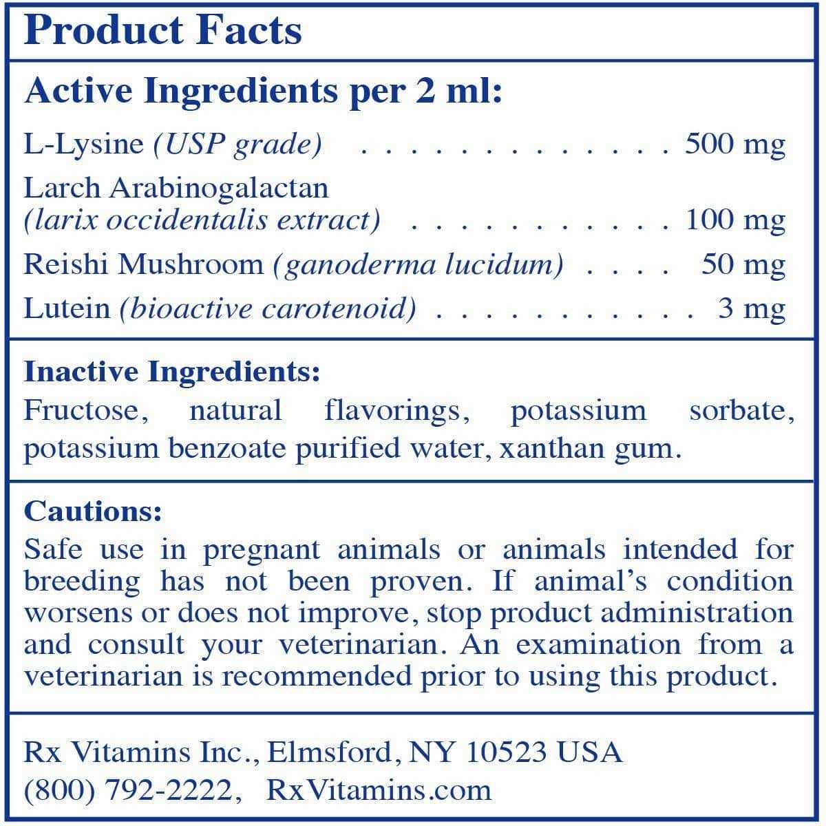 Liquid Immuno for Pets M49006