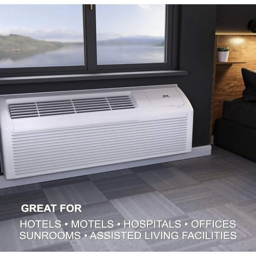 9000 BTU 230V PTAC Air Conditioner Heat Pump E467091