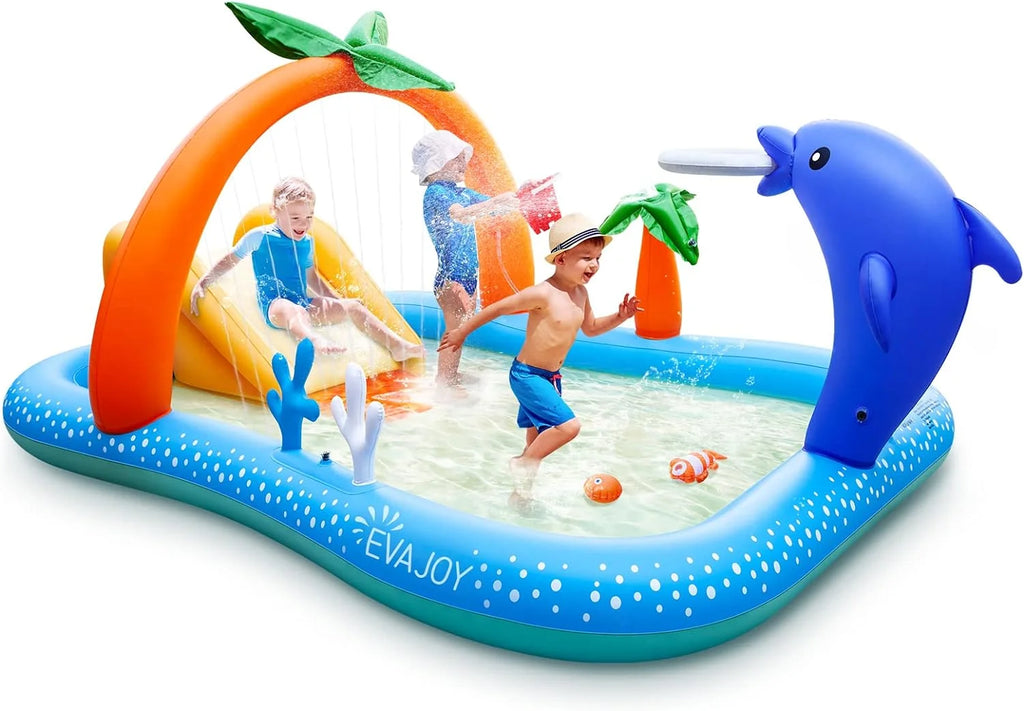Inflatable Rectangular Swimming Pool A23028