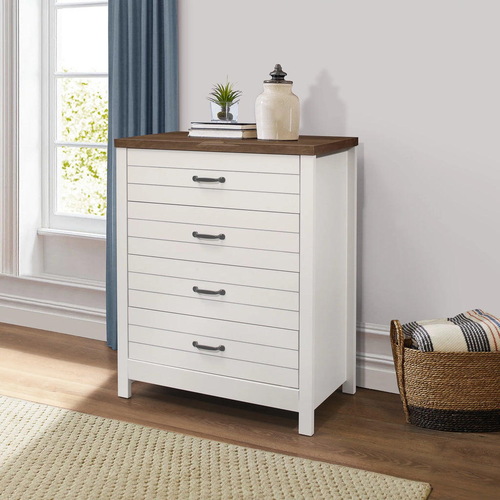 Espresso 4-Drawer Dresser T5855