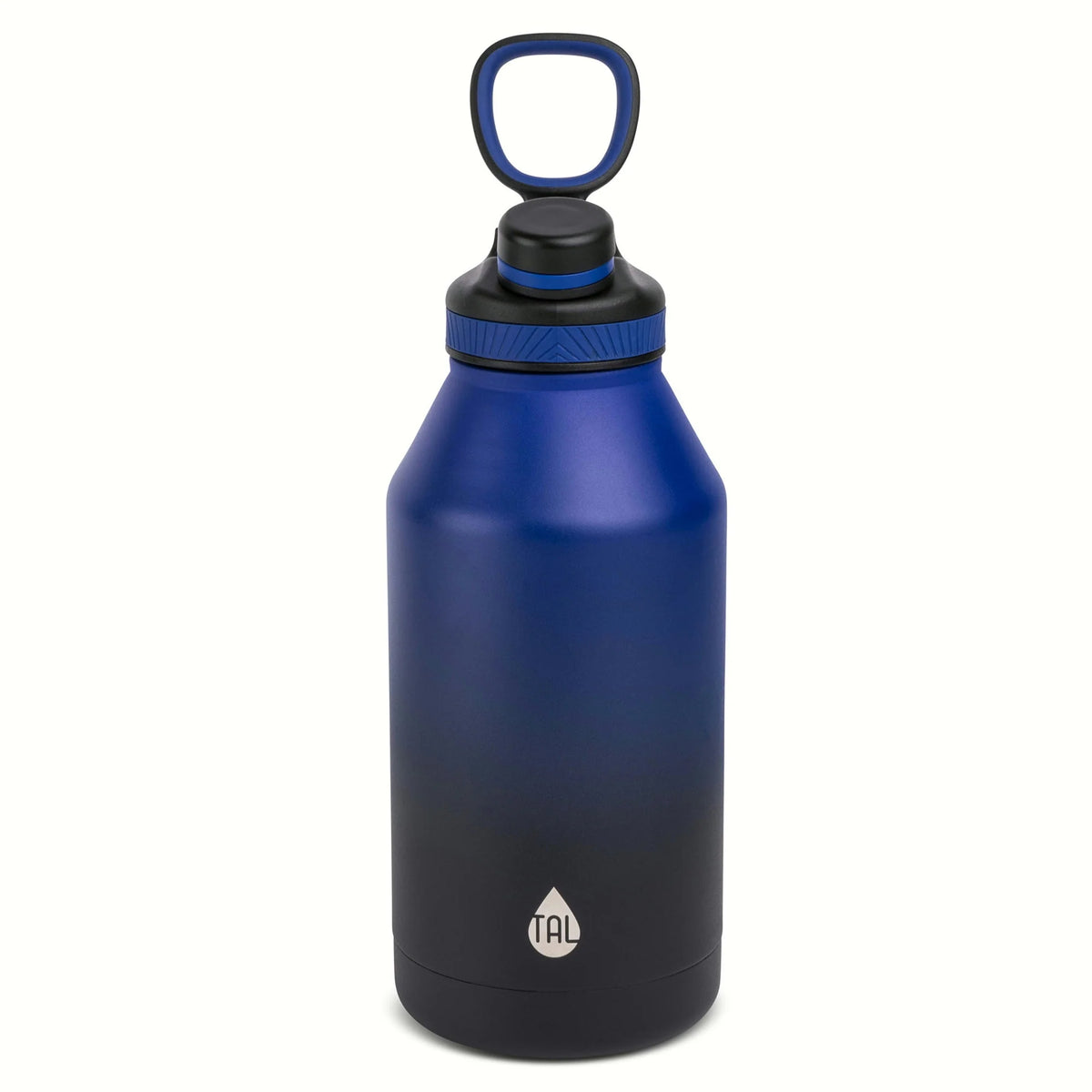 Stainless Steel Water Bottle 64 fl oz, Black R32595