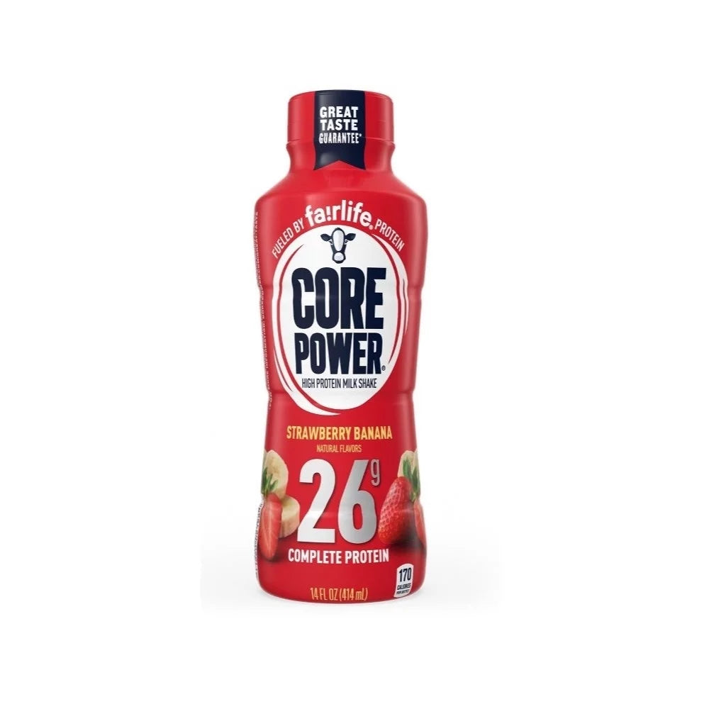 Strawberry Banana Protein Shake 14 Fluid Ounce Pack of 10 E756