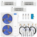 45,000 BTU 3 Zone Ceiling Cassette Ductless Air Conditioner and Heat Pump Z691160