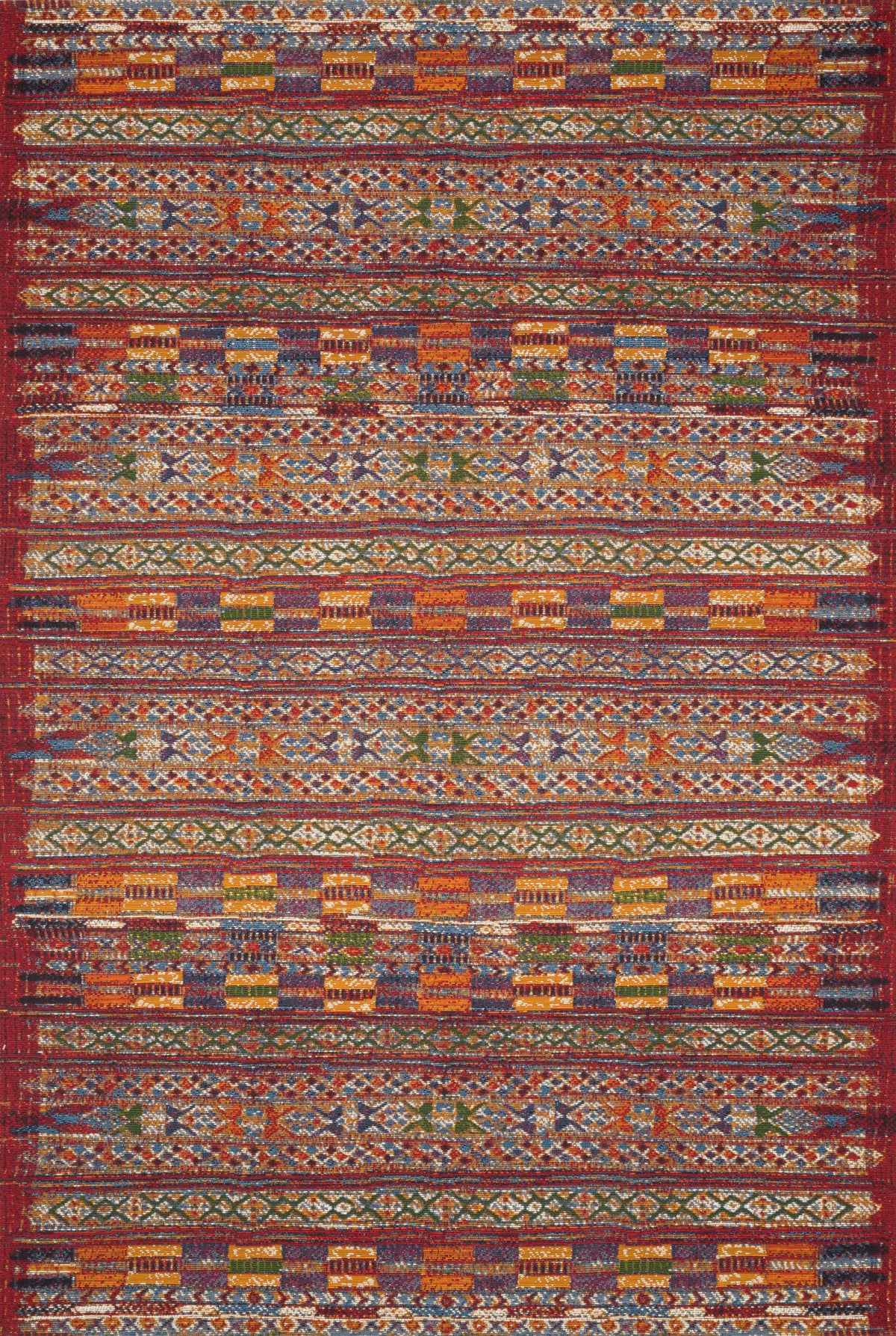 Red Multi Rug 10'6 x 13'9 U51023