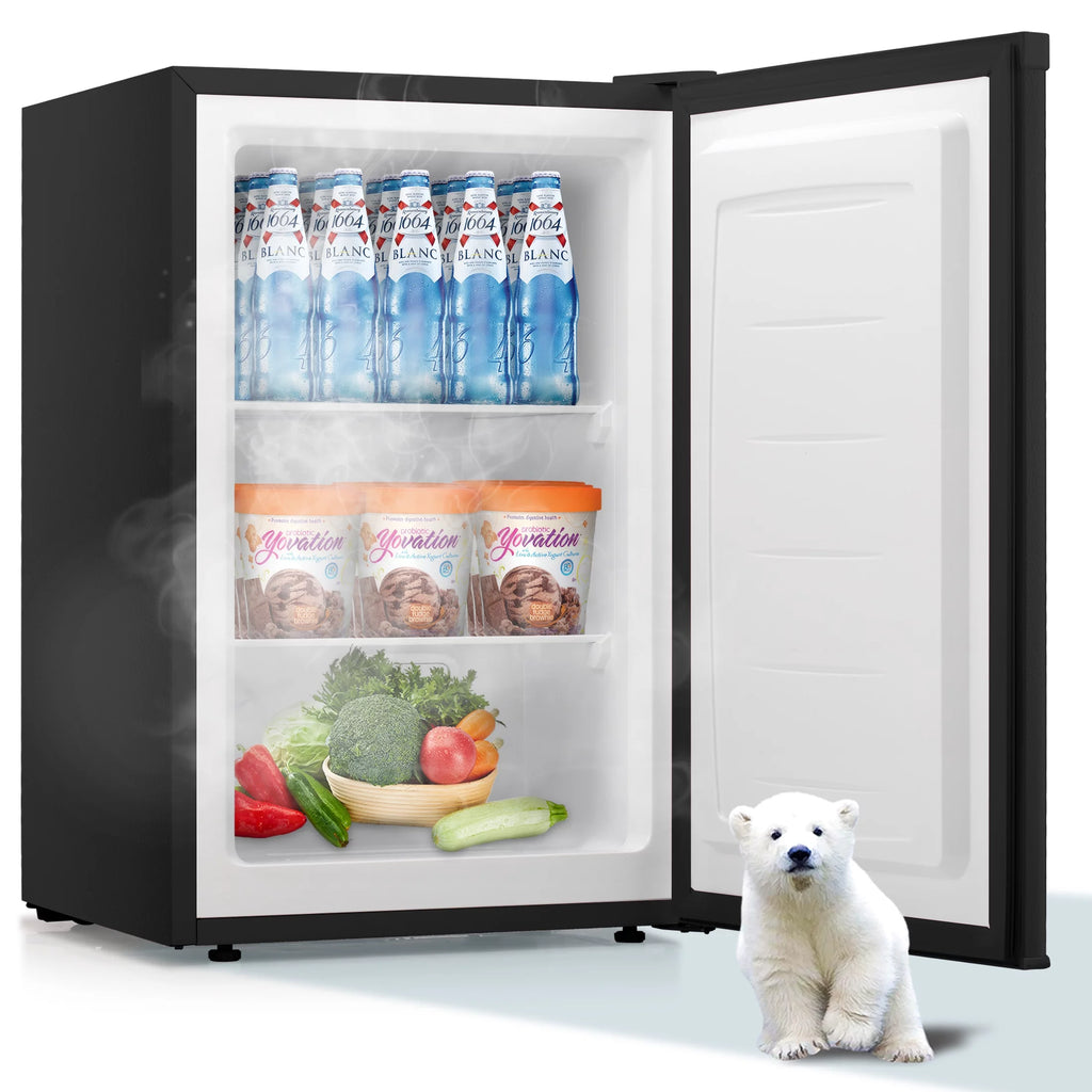 3.0 Cu.ft Compact Upright Freezer with Reversible Door D18799
