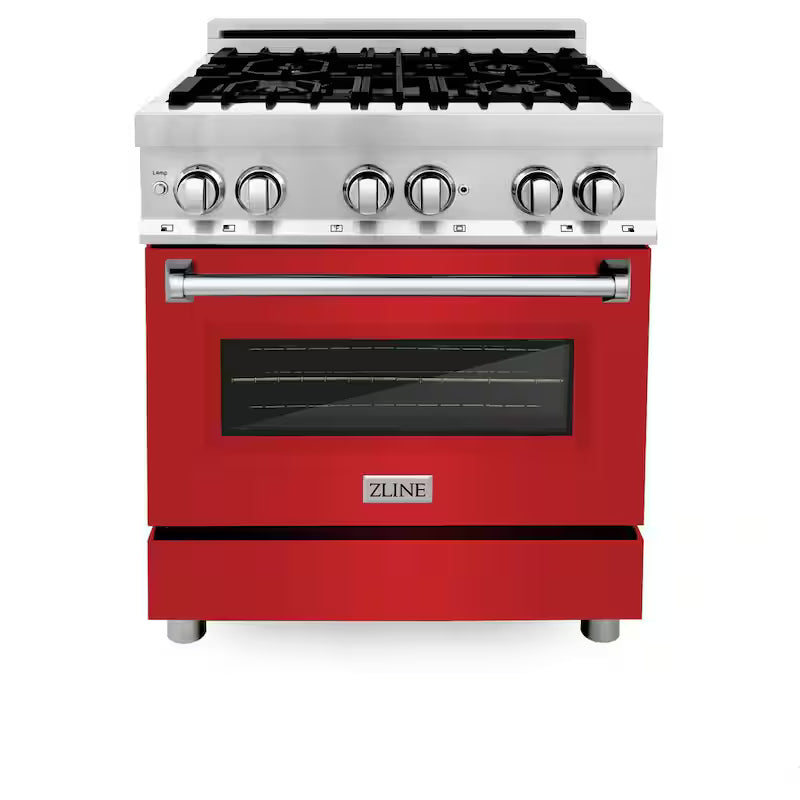 4 Burner Dual Fuel Range Stainless Steel M693