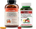 2250mg Curcumin Turmeric Capsules 360-Count + 500mg Apple Cider Vinegar Gummies 90-Count P4586