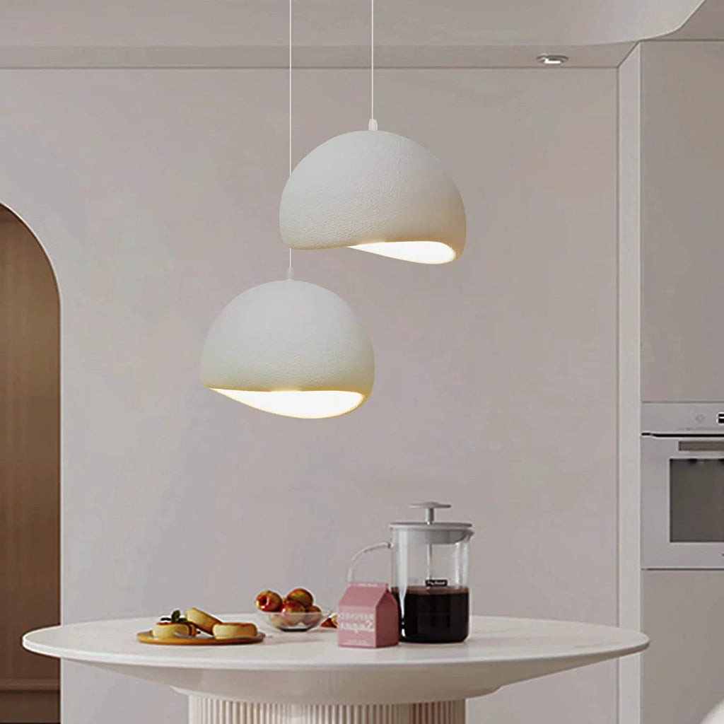 Handmade Oval Resin Chandelier Lamp L364