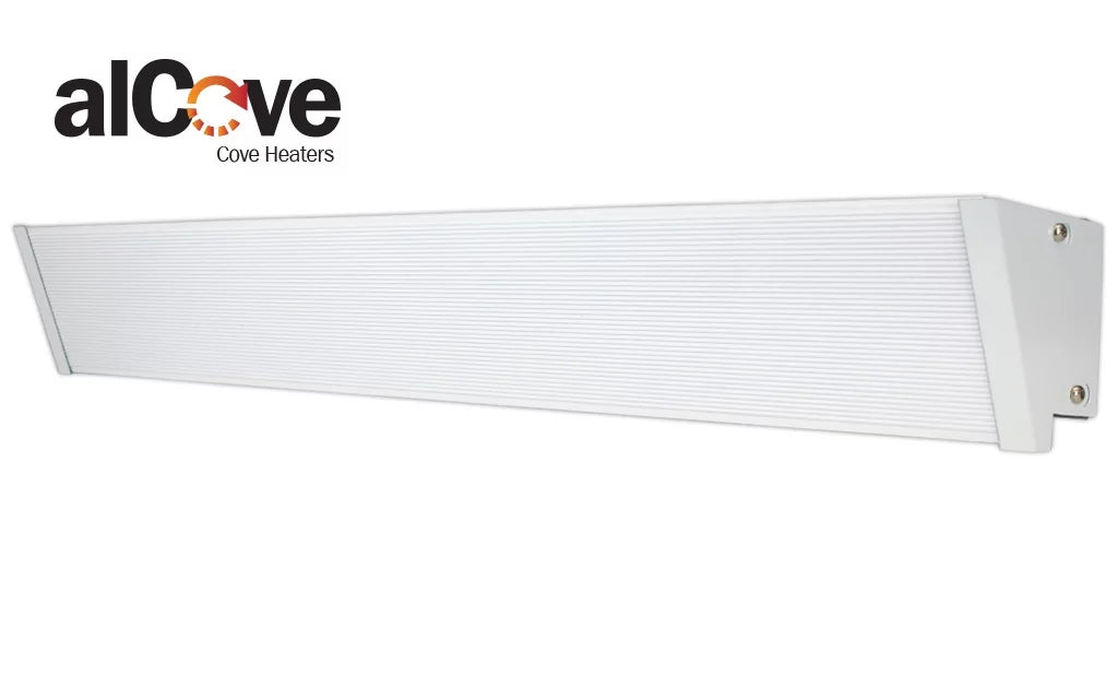 White 71" Electric Cove Heater O406970