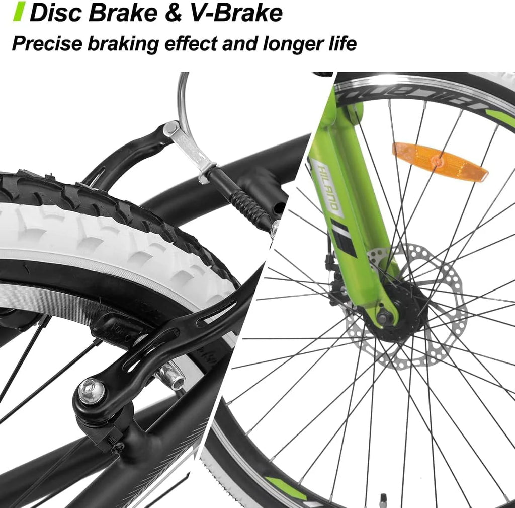 26 Inch Full-Suspension 21 Speeds Disc-Brake Mountain Bike K1554