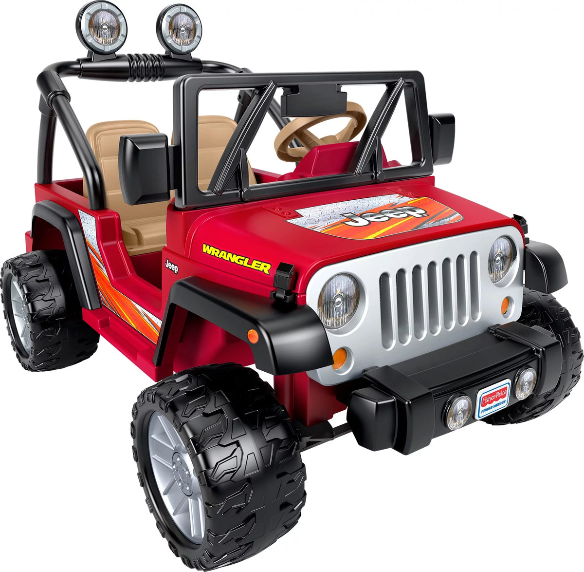 12-Volt Battery-Powered Ride-On Toy Vehicle with Charger, Seats 2, Red F825