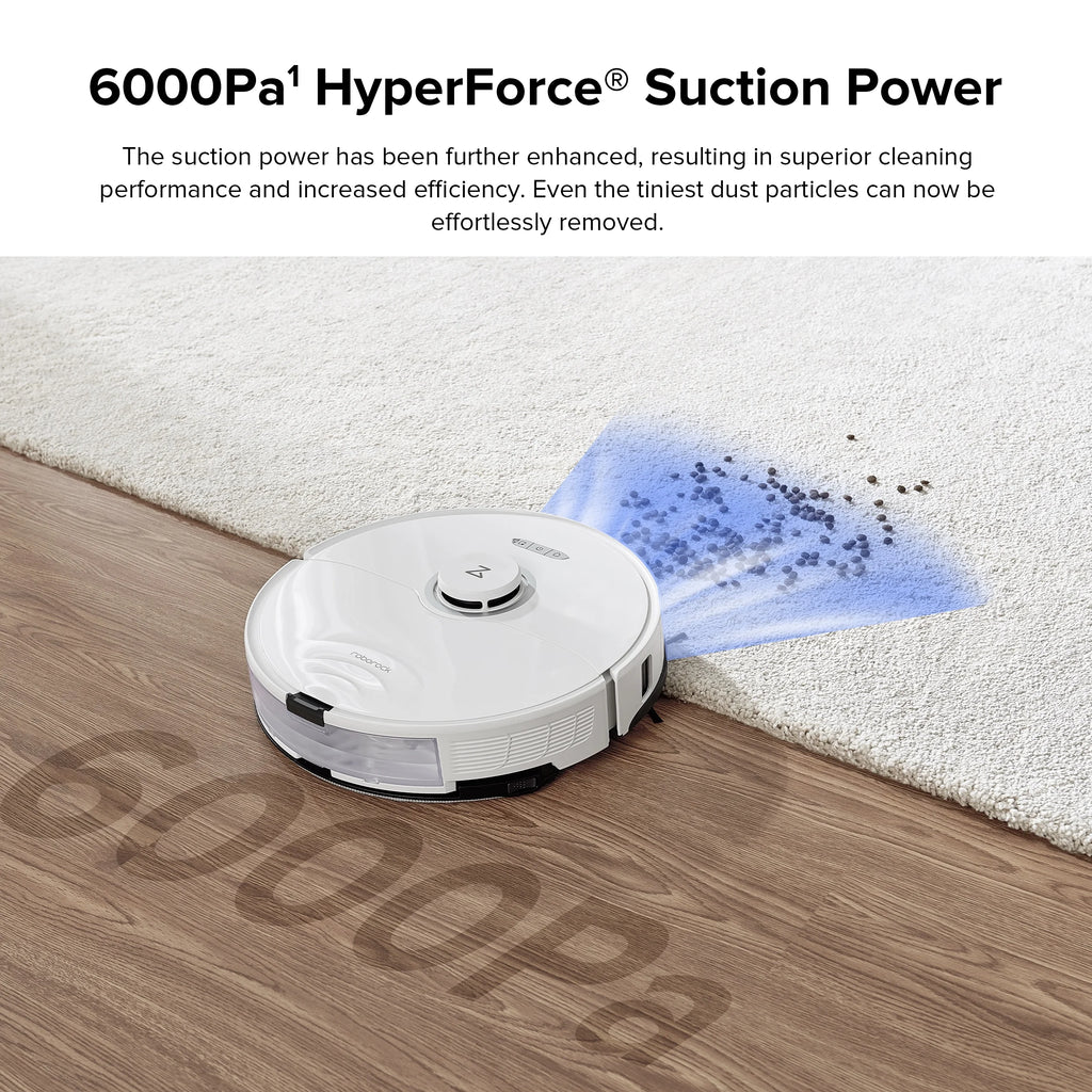 Robot Vacuum Cleaner and Sonic Mopping with DuoRoller Brush, 6000 Pa A577588