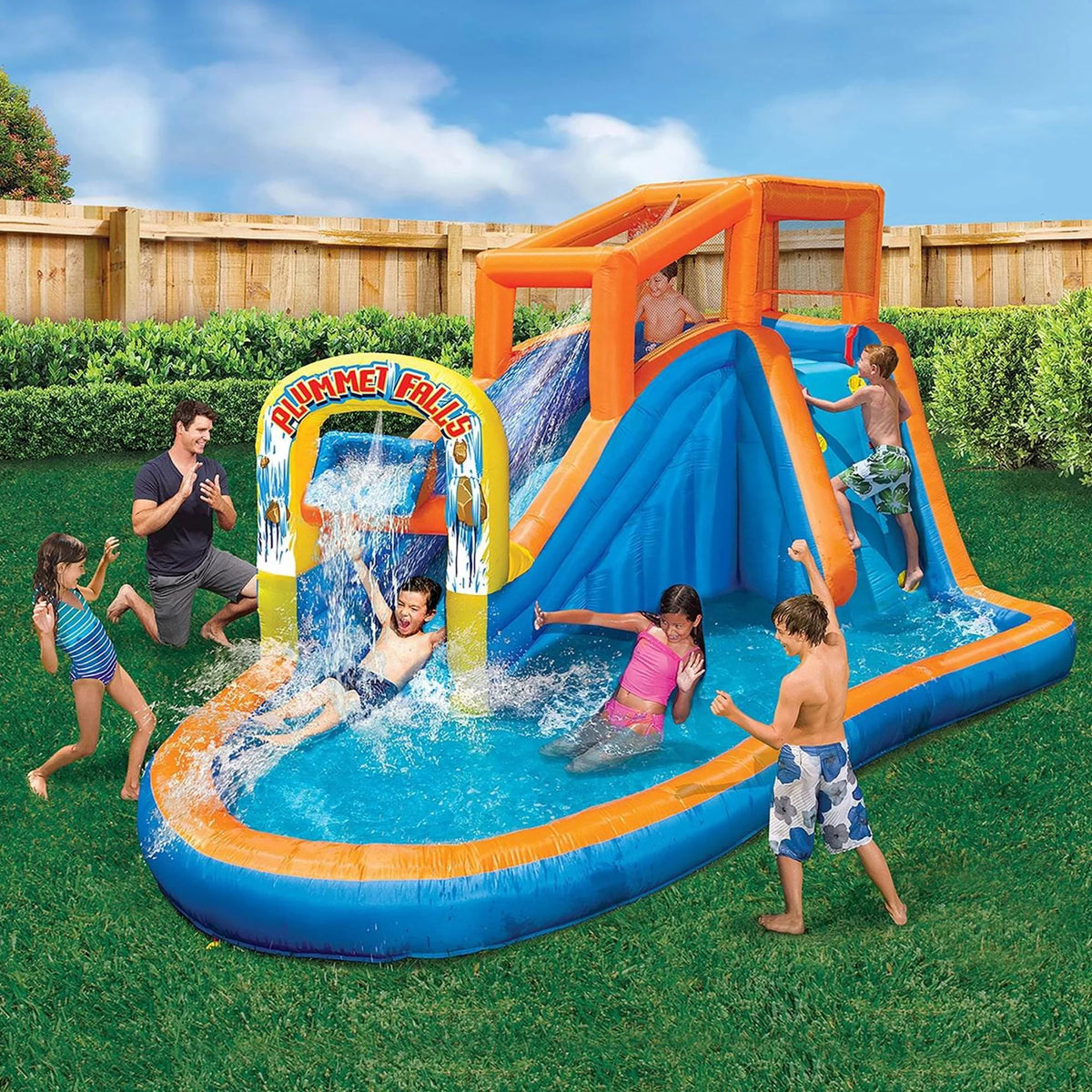 Inflatable Outdoor Water Park Splash Pool B54905