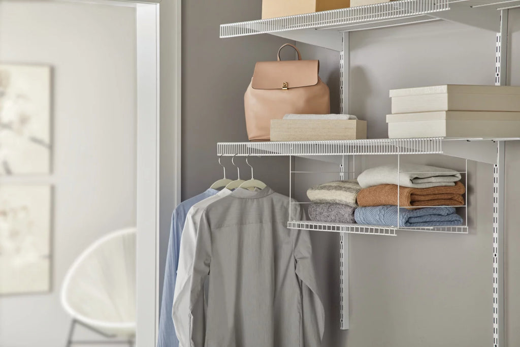 White Hanging Wire Shelf F456456