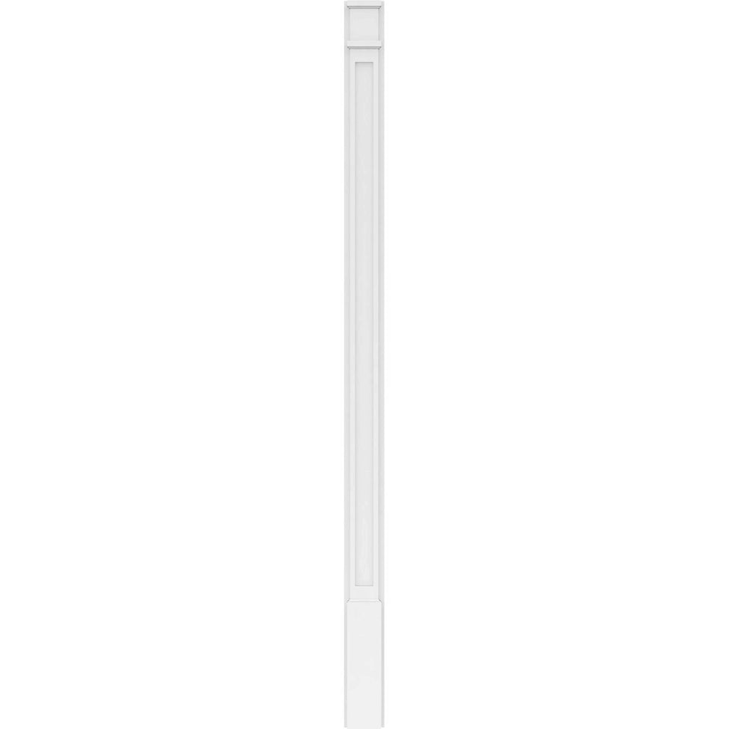 PVC Pilaster with Decorative Capital & Base (Pair) S369