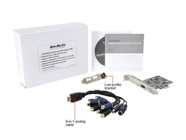 PCIe Low Profile Video Capture Adapter A71516