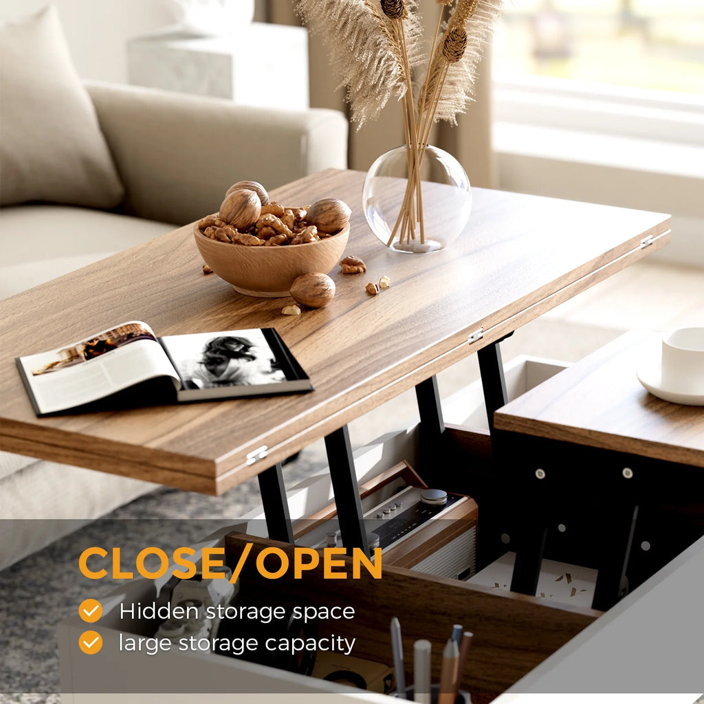 3 in 1 Lift Top Coffee Table with Storage J52878